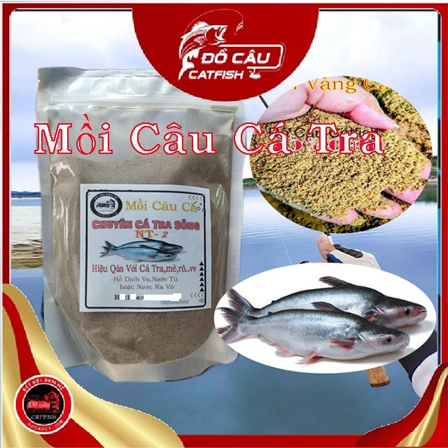 Mồi Cám Câu Cá Tra Sông,-Mồi Câu Cá mè dảnh,chép,trê,tra-Cám Câu Cá Tra