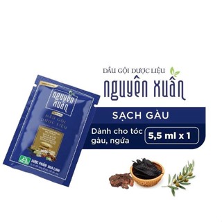 10 gói Dầu gội / xả dược liệu Nguyên Xuân 5.5ml x 10 gói
