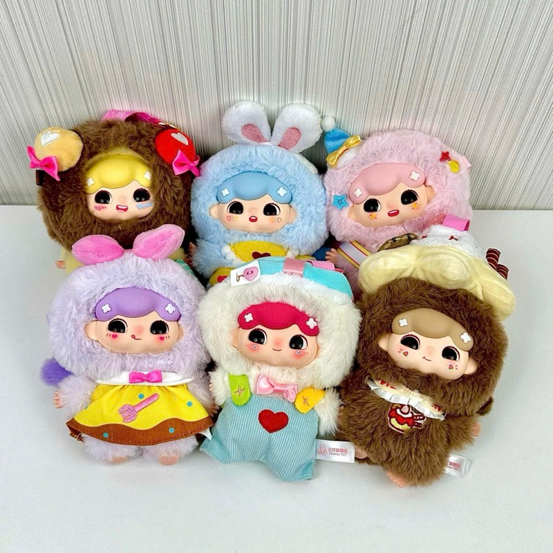 [Box new / Check card] Blindbox Munmun, Baby Billie tiệc ngủ sinh nhật birthday làm móc khoá