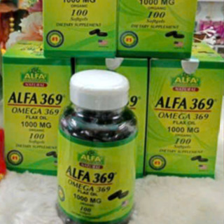 ALFA OMEGA 369 MỸ (100 VIÊN) - Bổ não, khỏe tim, Tăng cường thị lực, trí nhớ và làm đẹp da