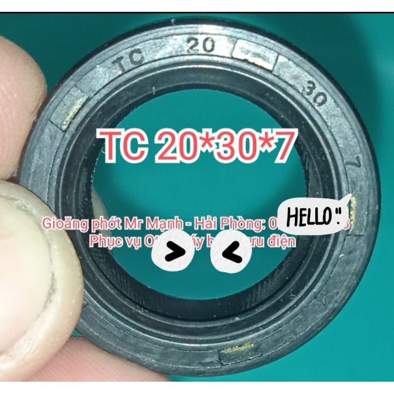 Phớt TC 20*30*7 , 20x30x7