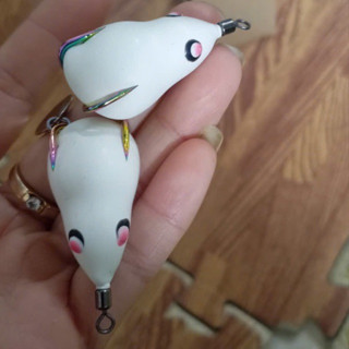 Nhái hơi F1, mồi giả câu cá lóc siêu nhạy lưỡi BBK