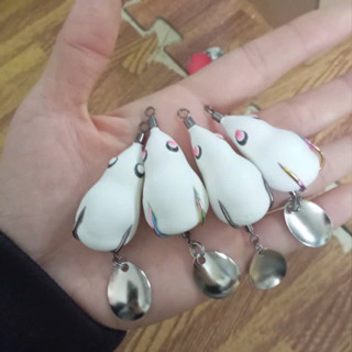 Nhái hơi ngọc trinh f1 f2 3.8cm ,Mồi câu cá lóc siêu nhạy