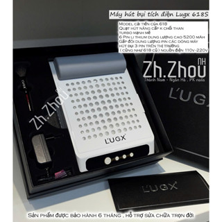 Máy hút bụi tích điện Lugx 618s , máy hút bụi nail, máy hút bụi lugx, hút bụi làm móng tay, bảo hành 6 tháng