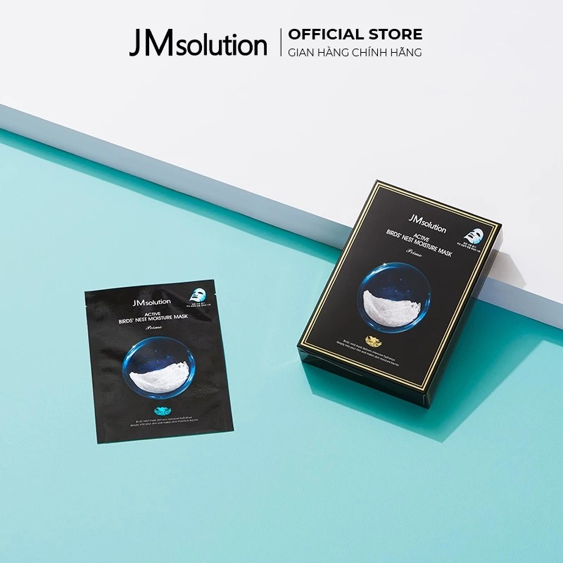 [[ JM solution ]] Mặt Nạ JM solution Dưỡng Ẩm Active Birds' Nest Moisture Mask Prime 30ml [1 miếng]