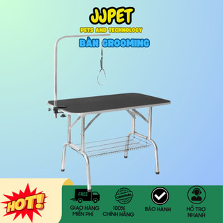 [ƯU ĐÃI] Bàn chữ nhật Grooming- Bàn cắt tỉa thú cưng-bàn cắt lông chó -3 Size-Chống trượt- Chịu tải