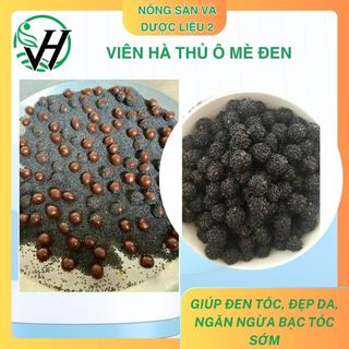 Viên hà thủ ô mật ong mè đen(nguyên chất 500gr)