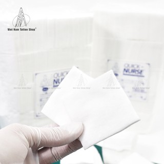 Bông ép y tế cắt sẵn 6x6cm (Bịch 500gr)
