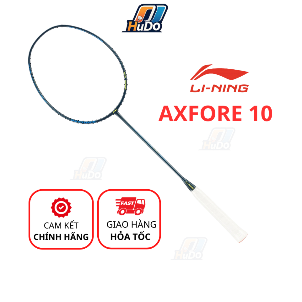 Vợt Lining Axforce 10 chính hãng bản 4U chơi công thủ toàn diện căng sẵn lưới 10kg 11kg 12kg - HUDO