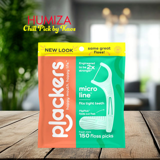 Tăm chỉ nha khoa Plackers Micro Mint – gói 150 cây - Giao ngẫu nhiên theo mẫu bao bì cũ hoặc mới
