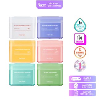 Toner Pad Mediheal Làm Dịu, Cấp Ẩm, Cân Bằng Da (100 miếng/hộp)