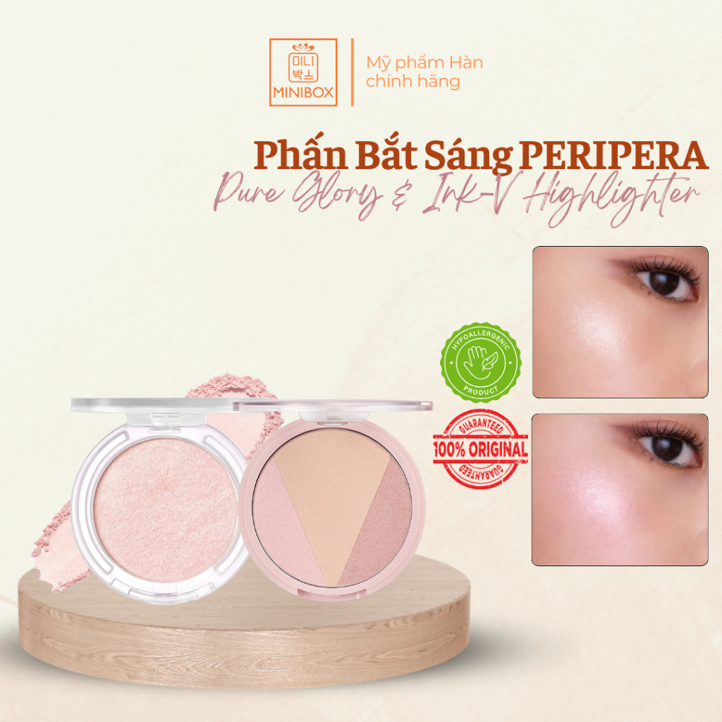 Phấn Bắt Sáng PERIPERA Ink V Highlighter AD