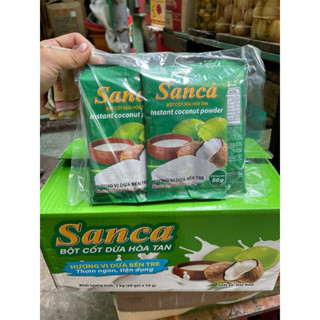 Bột Cốt Dừa SANCA [thùng 6 lốc] TỔNG KHO NGUYÊN LIỆU GIÁ SỈ