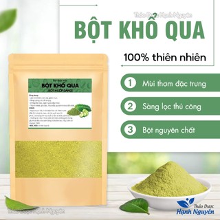 Bột khổ qua 100g, bột mướp đắng, nguyên chất, thanh nhiệt, giải độc, giúp da sáng mịn, giảm mụn nhọt