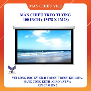 Màn Chiếu Treo Tường 100inch, Chính Hãng, Màn Chống Mốc. phù hợp tất cả các loại máy chiếu hiện nay