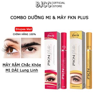  Serum dưỡng mi mày FKN Plus mẫu mới toàn diện dài dày khỏe đẹp nhanh chóng an toàn 6ml 