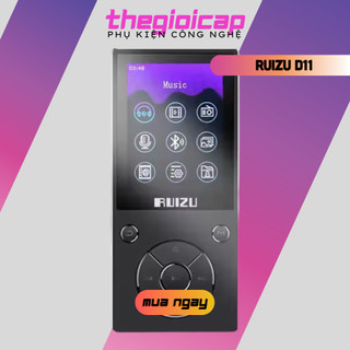 Máy nghe nhạc mp3 bluetooth ruizu d11 bộ nhớ trong 8gb