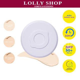  Phấn nước mỏng nhẹ kiềm dầu thuần chay chống nắng Lemonade SuperMatte No Makeup Cushion 15g 