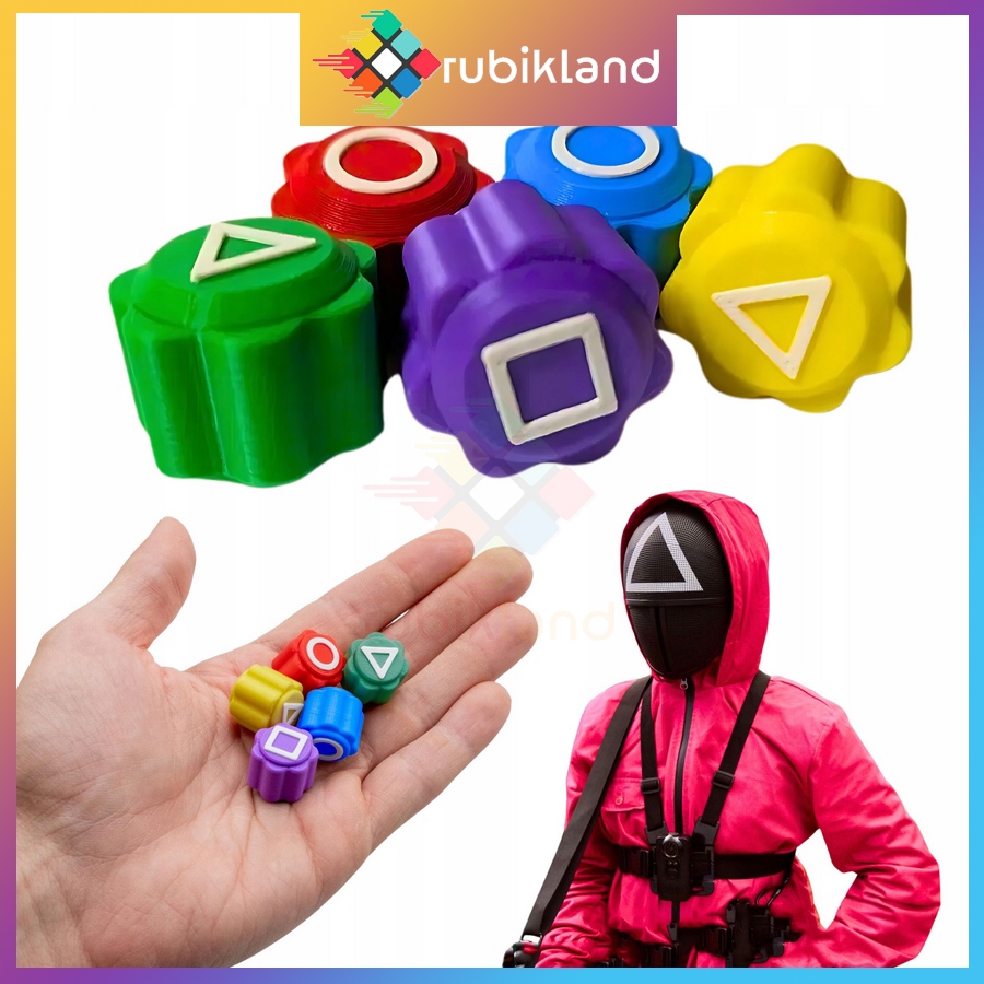 Trò Chơi Gonggi Squid Game Thảy Đá Trò Chơi Con Mực Squid Game Gong Gi Stone Stones Đồ Chơi Trẻ Em