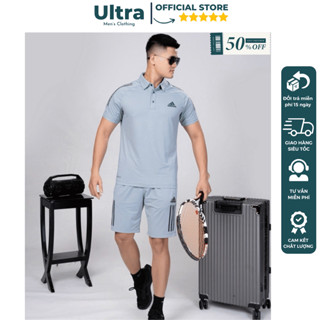 Bộ quần áo Adidas nam mùa hè cao cấp thun lạnh co giãn thấm hút mồ hôi Ultra UH5-050 Bộ áo quần thể thao mùa hè 2025