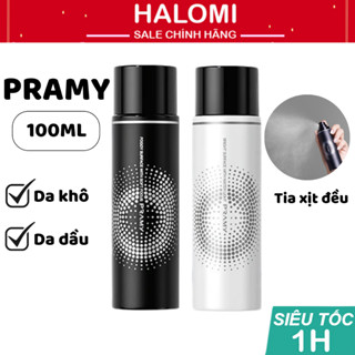 Xịt khoá nền PRAMY 100ml cố định lớp makeup dưỡng ẩm lâu trôi và kiềm dầu trên da cao cấp chính hãng