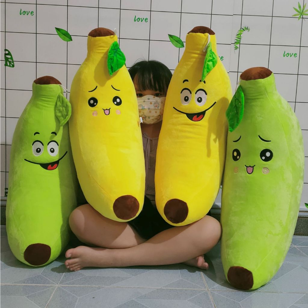 GỐI ÔM HÌNH TRÁI CHUỐI 55CM
