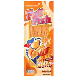  Snack cá sợi vị Gà nướng Fullfish ăn liền Thái Lan gói to 70gr 