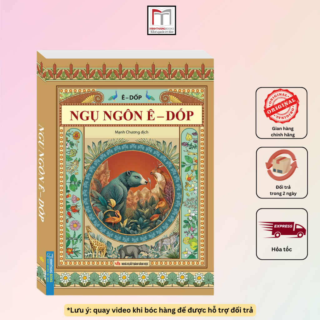 Sách - Ngụ ngôn Ê - Dốp (bìa mềm)
