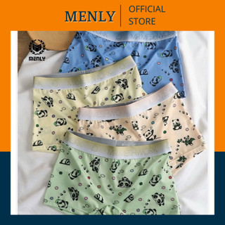 [ FREESHIP HOẢ TỐC] Combo quần sịp đùi nam hoạ tiết gấu trúc thun lạnh boxer cho nam