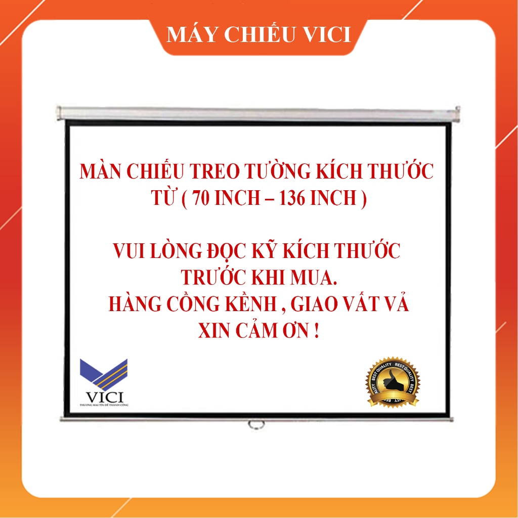 (Màn hình chiếu Loại Xịn Hơn Hẳn Màn Tương Phản Cao) Màn chiếu xem phim hãng Dalite / Apollo