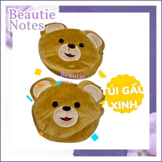Túi gấu xinh cầm tay Snuggle - made in Korea HXT