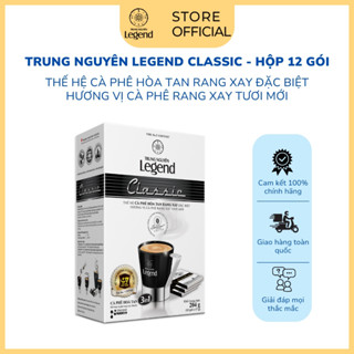 COMBO 2 Hộp Cà Phê Trung Nguyên Legend Classic Hòa Tan – Hộp 12 Gói – Cà Phê Sữa Đậm Đà, Chuẩn Gu Việt
