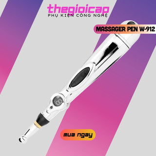 Bút châm cứu trị liệu xung điện massager pen w-912 cao cấp