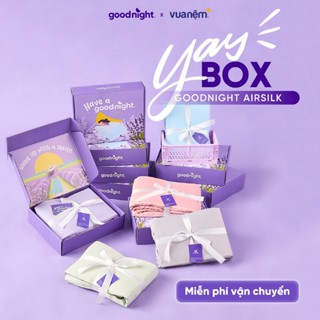 Bộ Ga Gối 3 Món Vua Nệm Goodnight Airsilk 20cm, Ga Giường Tencel Cao Cấp Mềm Mại, 5 Màu Sắc, 2 Vỏ Gối Và 1 Ga Chun