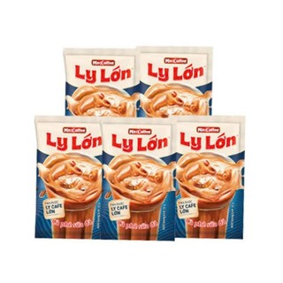 (Giá sỉ ) Thùng 20 set  2 Dây Cà phê sữa Ly Lớn MacCoffee tặng 1 hộp đen đá