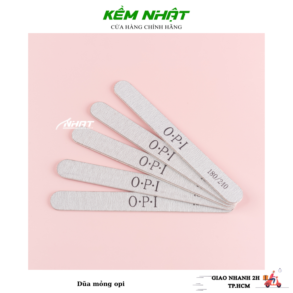 Dũa mỏng Opi, Dũa móng tay opi chuyên dụng làm nhám bề mặt móng