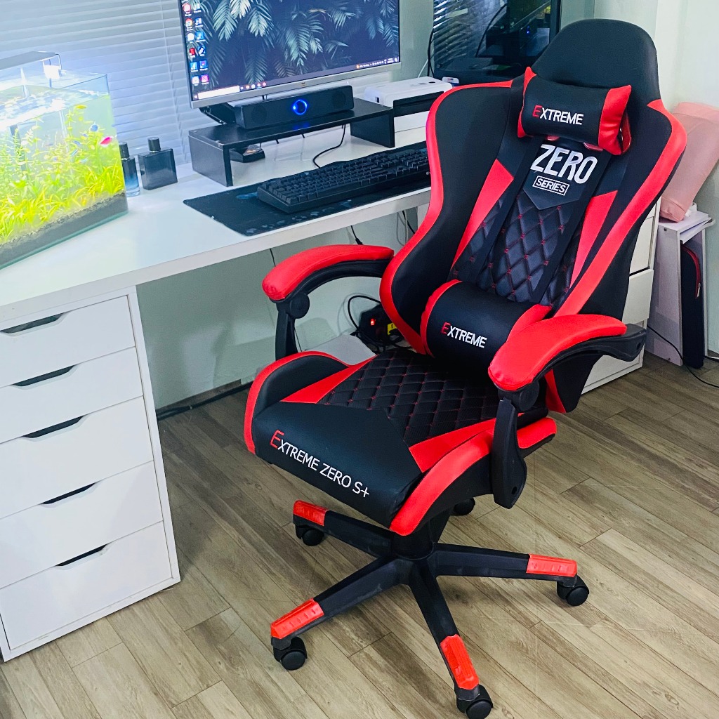 [ Ảnh Thật ] Ghế Gaming Extreme Zero S , S+ , v1 series , cyber Đen, pistop , Đỏ, Trắng ,Hồng | BigBuy360 - bigbuy360.vn
