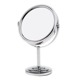 Gương Trang Điểm Inox Cao Cấp Để Bàn 2 Mặt Chắc Chắn Có Phóng To Sang Chảnh