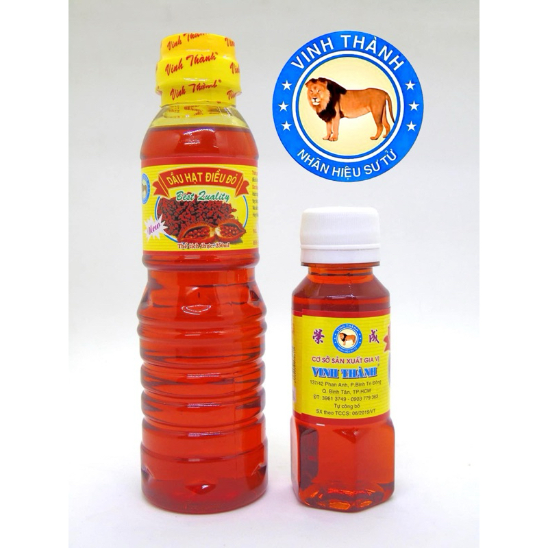 Dầu Hạt Điều Đỏ |Có bán sỉ| 100ml~250ml
