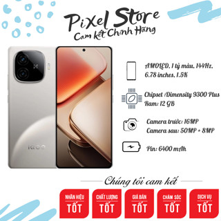 Điện thoại Vivo iQOO Z9 Turbo Plus Dimensity 9300 Plus Pin 6400mAh Full Box Nguyên Seal