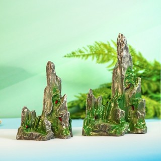 Núi Đá Mini Trang Trí Bể Cá, Bể Thủy sinh trang trí hình núi cảnh quan sân vườn