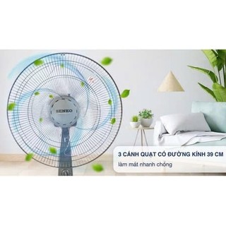 Quạt Đứng SENKO DH 1600 Có Hẹn Giờ Thổi Mát Ngày Hè Oi Nóng.