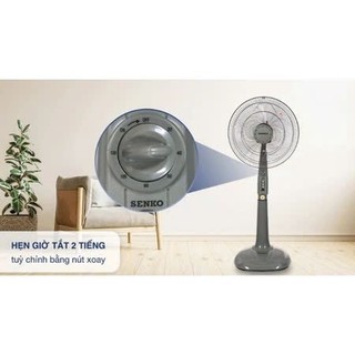 Quạt Đứng SENKO DH 1600 Có Hẹn Giờ Thổi Mát Ngày Hè Oi Nóng.