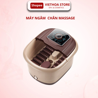 Máy Ngâm Chân Massage Có Sục Khí, Bồn Ngâm Cao Cấp Tự Làm Nóng Nước Massage Thư Giãn
