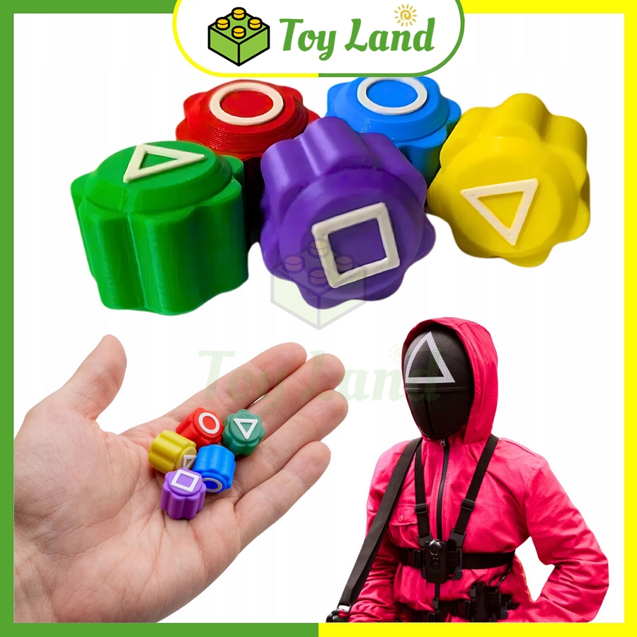 Trò Chơi Gonggi Squid Game Thảy Đá Trò Chơi Con Mực Squid Game Gong Gi Stone Stones Đồ Chơi Trẻ Em