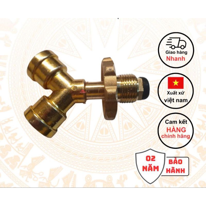 Y chia bếp ga ( 1 bình ga sử dụng 2 bếp ga)