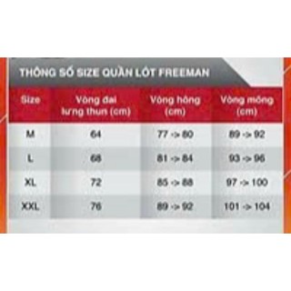 quần lót Freeman 6040[hình thật] thun lụa