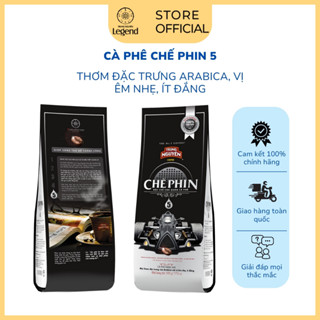COMBO 2 Bịch Cà Phê Rang Xay Trung Nguyên Legend Chế Phin 5 – Gói 500gr – 100% Arabica, Vị Êm Nhẹ, Hương Thơm Thanh