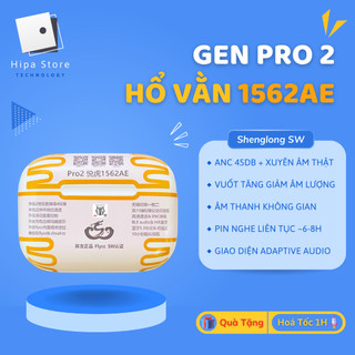 Tai Nghe Hổ Vằn Pro 2 1562AE Chống Ồn ANC 45DB, Âm Thanh Không Gian, Cử Chỉ Đầu | Hipa Store