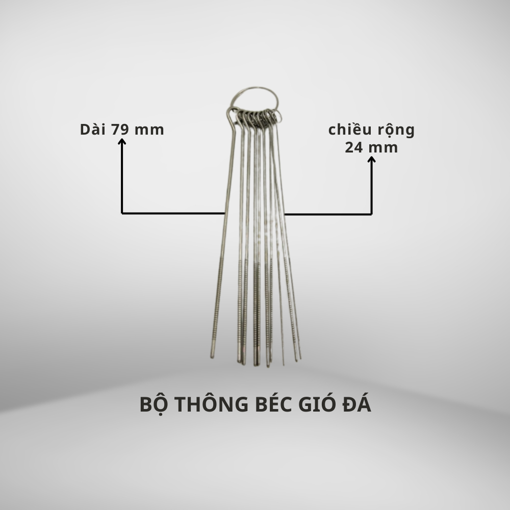 Bộ Thông Béc Gió Đá Bao Gồm Đầu Cắt Và Đầu Hàn Gió Đá Tiện Lợi